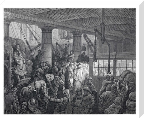 St Katherine's docks: 1872