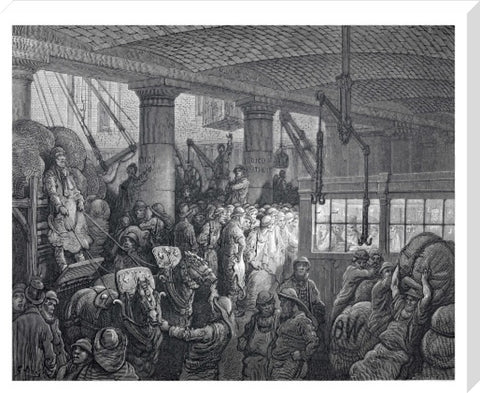 St Katherine's docks: 1872