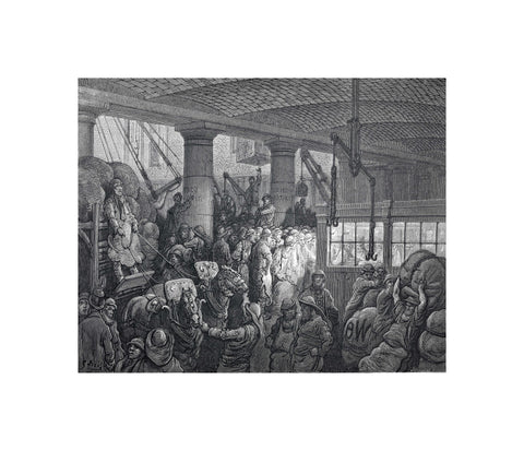 St Katherine's docks: 1872