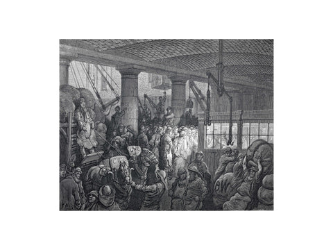 St Katherine's docks: 1872