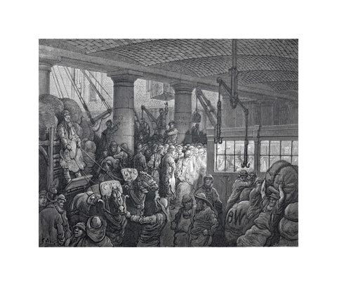 St Katherine's docks: 1872