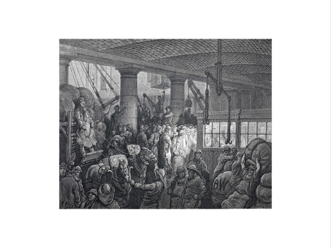 St Katherine's docks: 1872