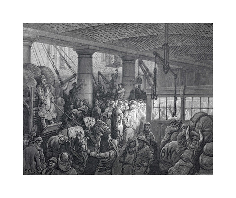 St Katherine's docks: 1872