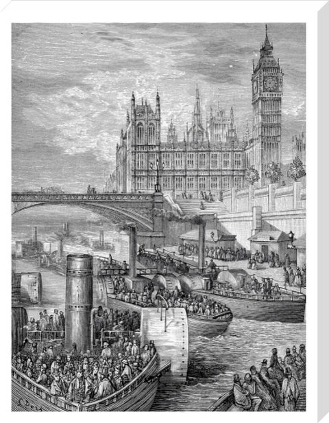 Westminster stairs 1872