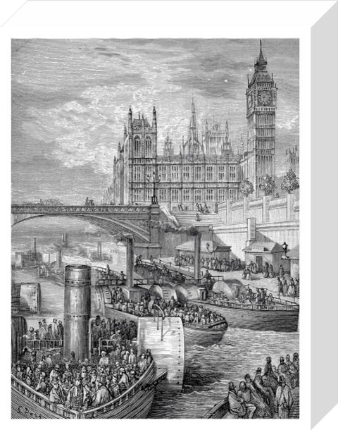 Westminster stairs 1872