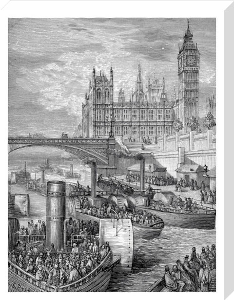 Westminster stairs 1872