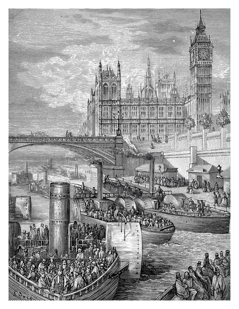Westminster stairs 1872