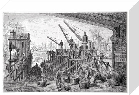 Limehouse dock 1872