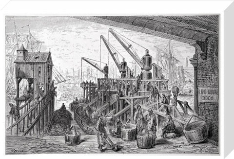 Limehouse dock 1872