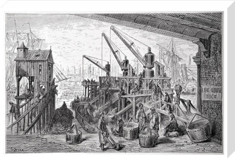 Limehouse dock 1872