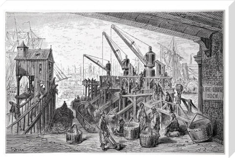 Limehouse dock 1872