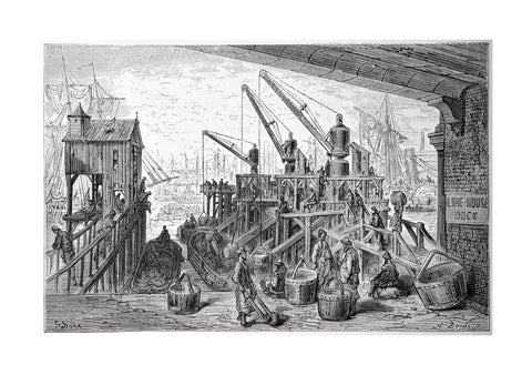 Limehouse dock 1872