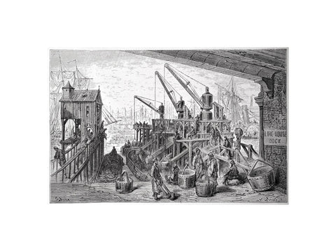 Limehouse dock 1872
