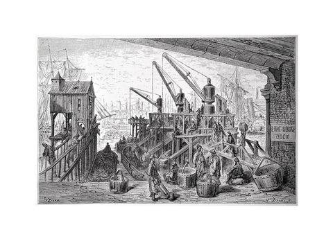 Limehouse dock 1872