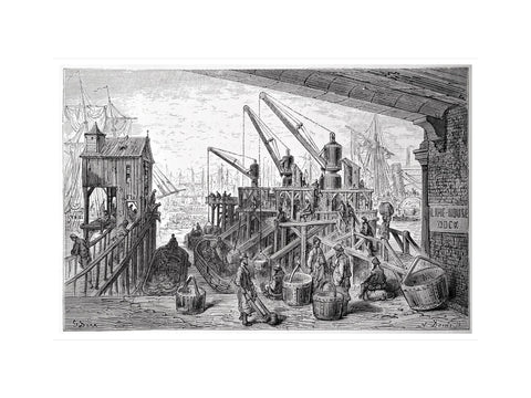 Limehouse dock 1872