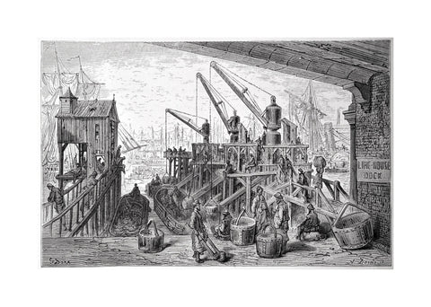 Limehouse dock 1872