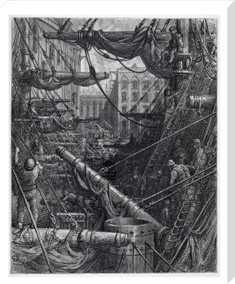 Inside the docks 1872