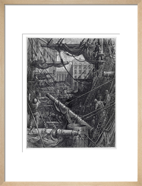 Inside the docks 1872