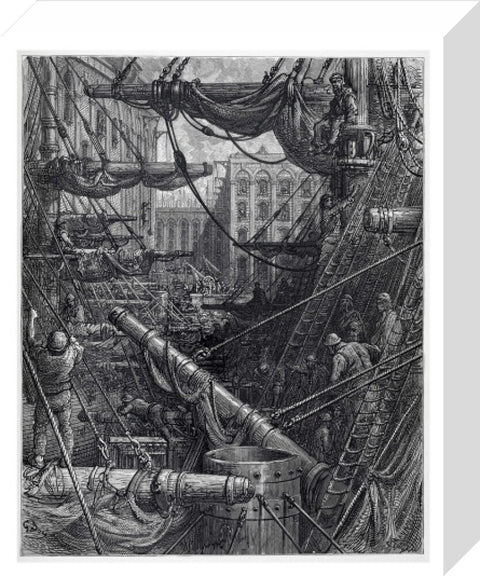 Inside the docks 1872