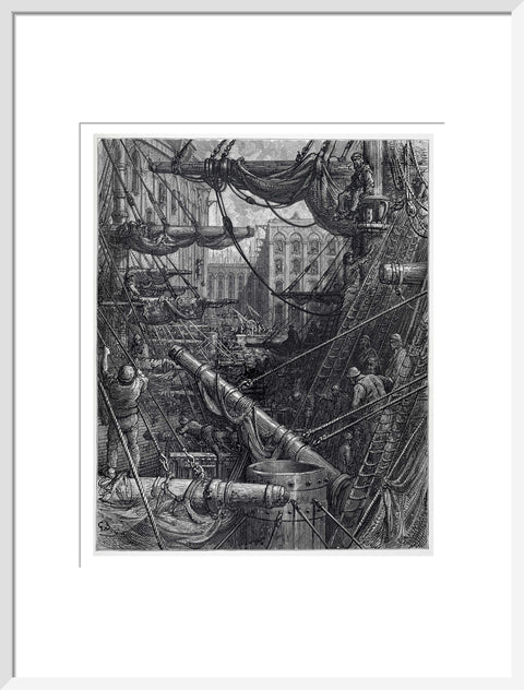 Inside the docks 1872