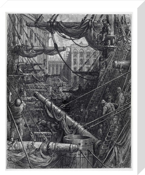 Inside the docks 1872