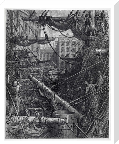 Inside the docks 1872