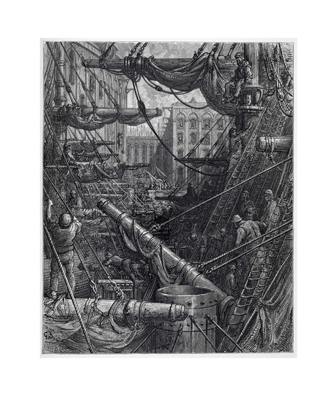 Inside the docks 1872