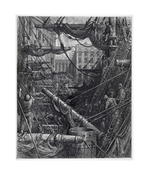 Inside the docks 1872