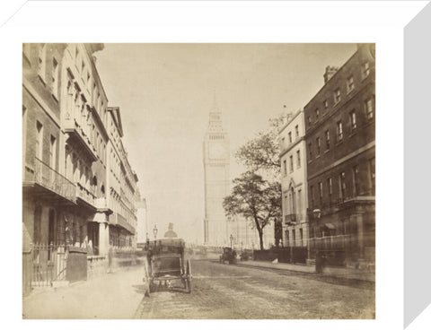 Horse and cart in Westminster c. 1895