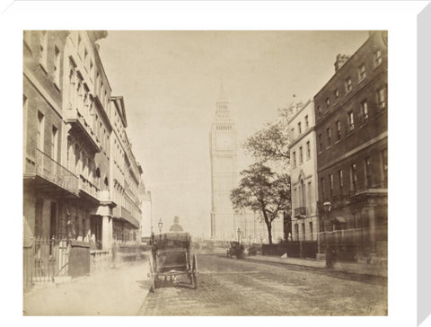 Horse and cart in Westminster c. 1895