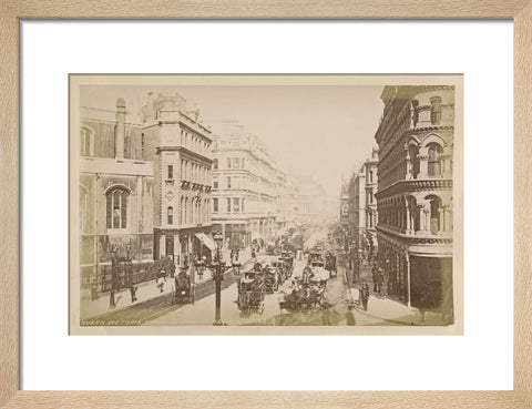 Queen Victoria Street looking to Mansion House