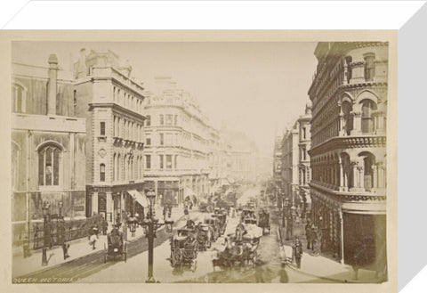 Queen Victoria Street looking to Mansion House