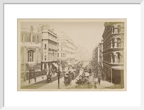Queen Victoria Street looking to Mansion House