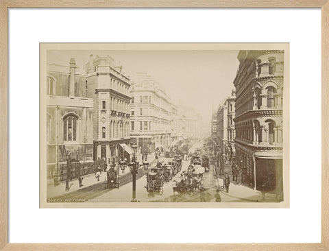 Queen Victoria Street looking to Mansion House