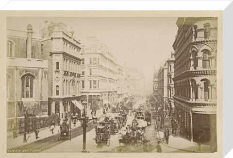 Queen Victoria Street looking to Mansion House