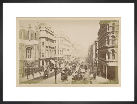 Queen Victoria Street looking to Mansion House