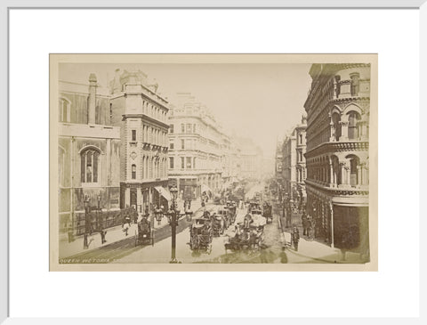 Queen Victoria Street looking to Mansion House