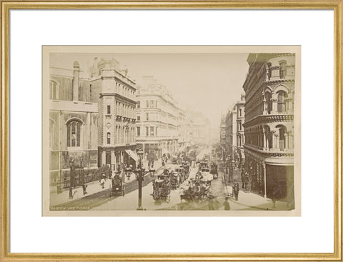 Queen Victoria Street looking to Mansion House