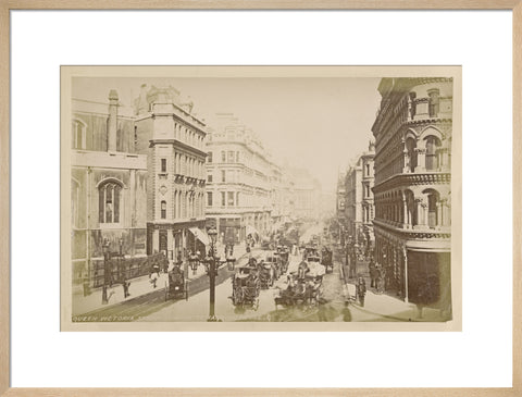 Queen Victoria Street looking to Mansion House