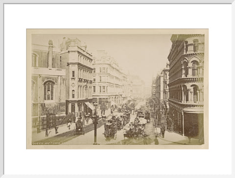 Queen Victoria Street looking to Mansion House