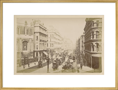 Queen Victoria Street looking to Mansion House