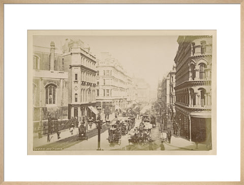 Queen Victoria Street looking to Mansion House