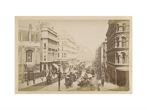 Queen Victoria Street looking to Mansion House