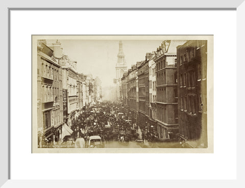 Cheapside with Bow Church c.1880
