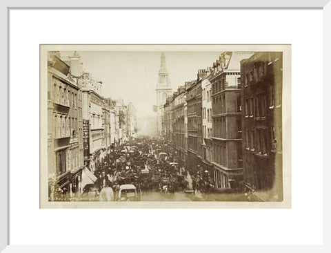 Cheapside with Bow Church c.1880