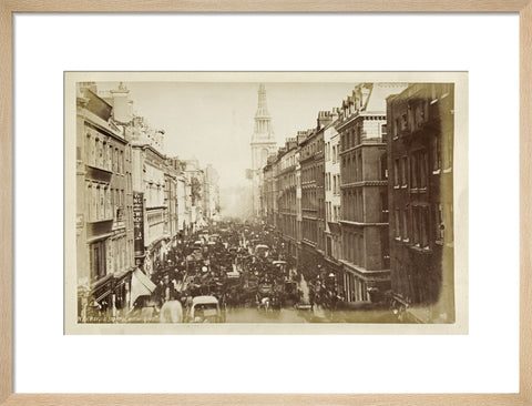 Cheapside with Bow Church c.1880