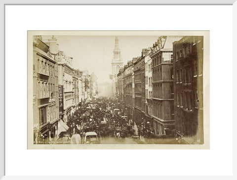 Cheapside with Bow Church c.1880