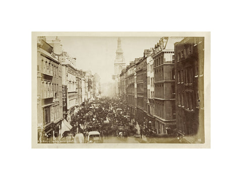 Cheapside with Bow Church c.1880