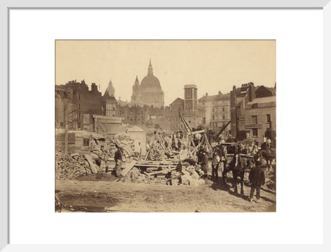 The construction of the Metropolitan District Railway c.1866