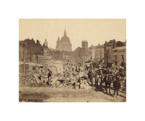 The construction of the Metropolitan District Railway c.1866